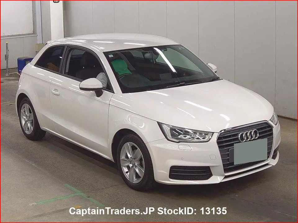 2017 Audi A1 White Sedan for sale, Japanese used car export - photo 1 of 7 | GULJI TRADERS