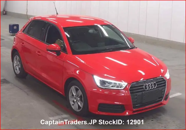 2018 Audi A1 Sports Back Red Sedan for sale, Japanese used car export | GULJI TRADERS