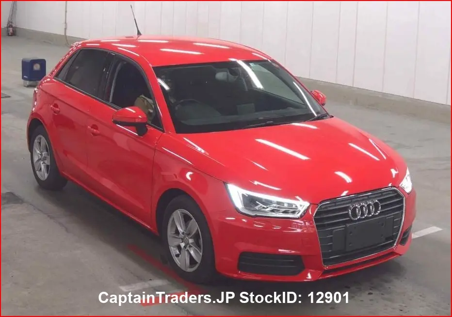2018 Audi A1 Sports Back Red Sedan for sale, Japanese used car export | GULJI TRADERS