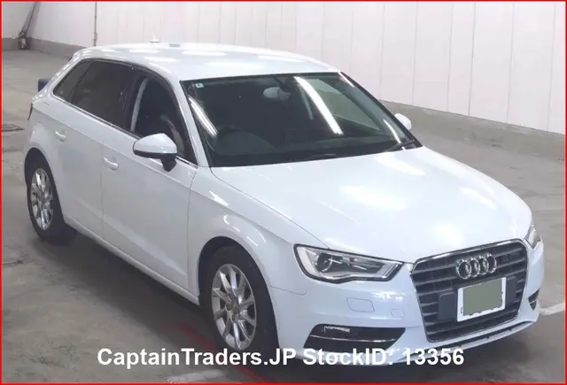 2014 Audi A3 White Sedan for sale, Japanese used car export | GULJI TRADERS