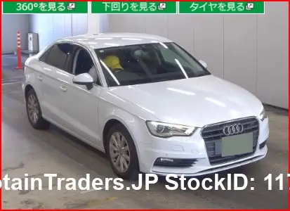2014 Audi A3 Pearl Sedan for sale, Japanese used car export - photo 1 of 2 | GULJI TRADERS