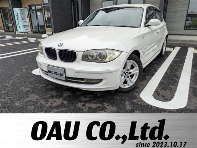 2009 BMW 1 Series 120i - photo 1 2009 BMW 1 Series 120i White Sedan for sale, Japanese used car export - photo 1 of 50 | GULJI TRADERS