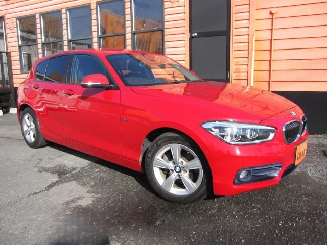 2015 BMW 1 Series 118i Sports Navigation Red Sedan for sale, Japanese used car export - photo 1 of 9 | GULJI TRADERS