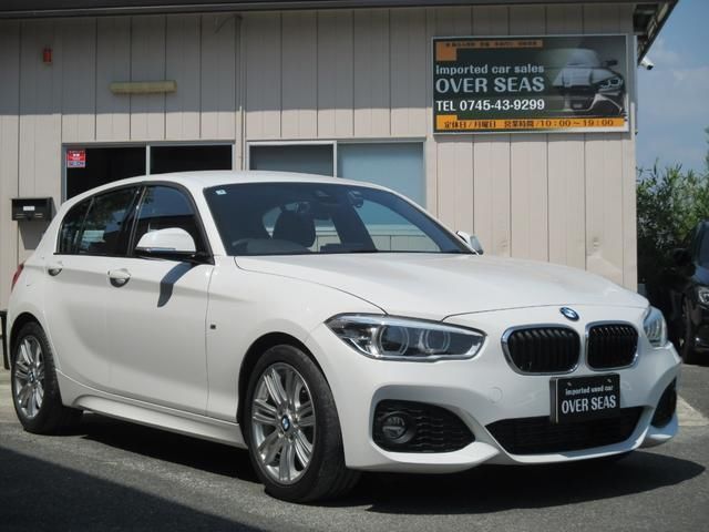 2017 BMW 1 Series 118d M Sport White Sedan for sale, Japanese used car export - photo 1 of 9 | GULJI TRADERS