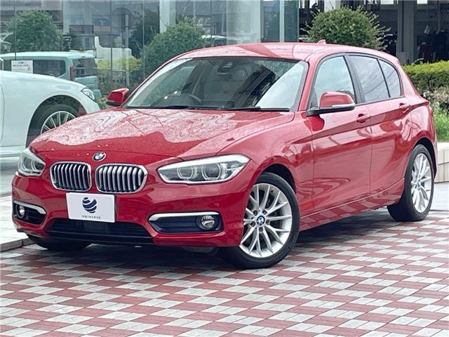 2018 BMW 1 Series 118i Fashionista Red Sedan for sale, Japanese used car export - photo 1 of 30 | GULJI TRADERS
