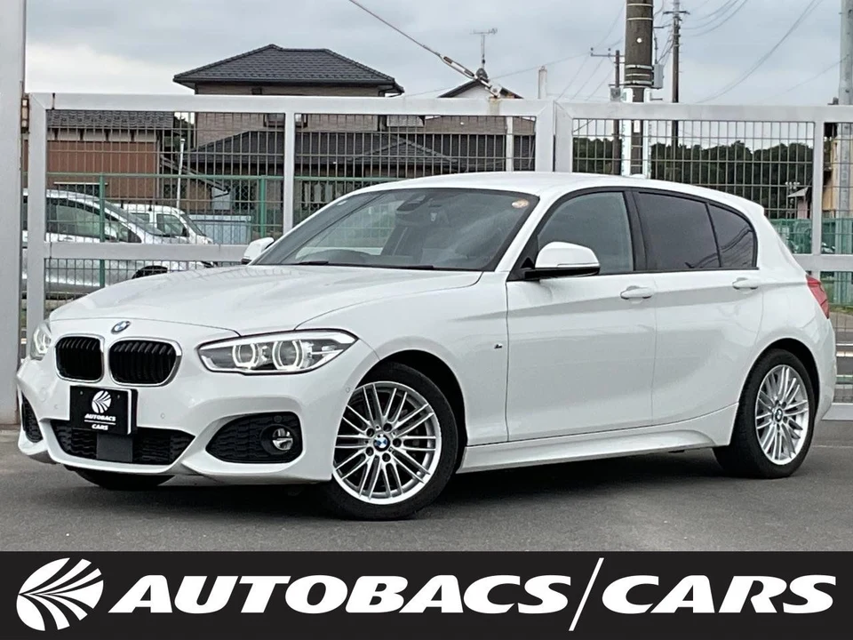 2018 BMW 1 Series 2000 118d M Sport, Right-hand drive, 5-door, 8-speed automatic transmission, 2WD, 5-seater White Sedan for sale, Japanese used car export - photo 1 of 23 | GULJI TRADERS