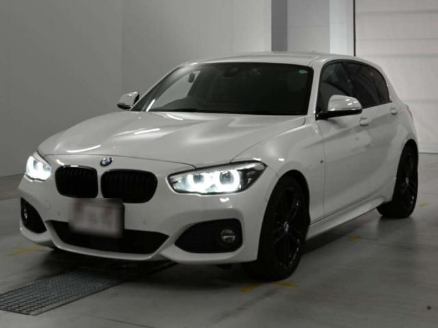 2018 BMW 1 Series 118i M Sport Edition White Sedan for sale, Japanese used car export - photo 1 of 9 | GULJI TRADERS