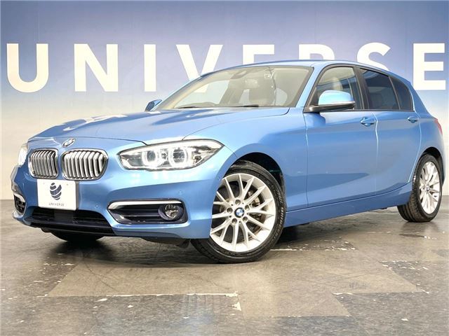 2019 BMW 1 Series 118i Fashionista Blue Sedan for sale, Japanese used car export - photo 1 of 30 | GULJI TRADERS
