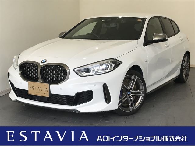 2020 BMW 1 Series M135i xDrive White Sedan for sale, Japanese used car export - photo 1 of 39 | GULJI TRADERS
