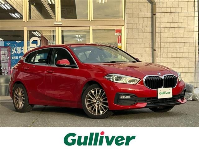 2020 BMW 1 Series 118i Play Red Sedan for sale, Japanese used car export - photo 1 of 23 | GULJI TRADERS
