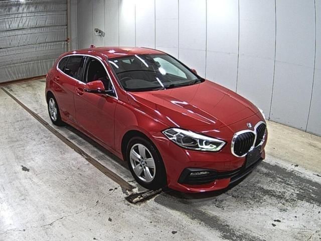 2020 BMW 1 Series 118d Red Sedan for sale, Japanese used car export - photo 1 of 3 | GULJI TRADERS