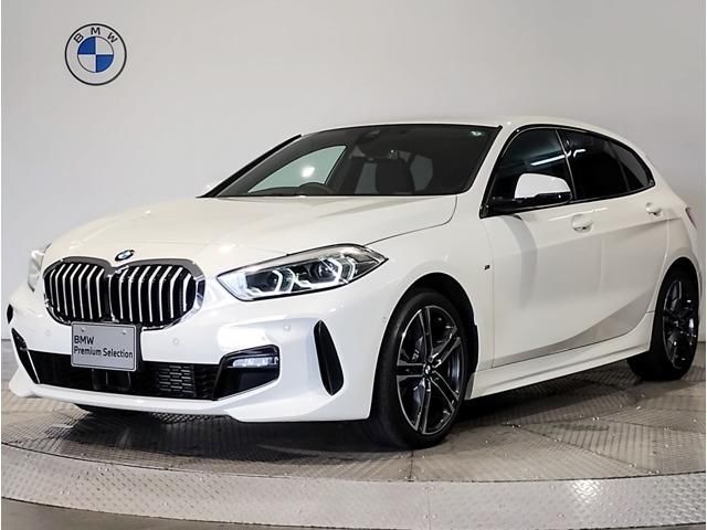 2020 BMW 1 Series 118d M Sport Edition White Sedan for sale, Japanese used car export - photo 1 of 9 | GULJI TRADERS