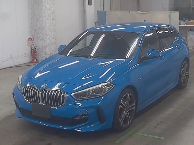 2020 BMW 1 Series 118i M Sport Highline Package Blue Sedan for sale, Japanese used car export - photo 1 of 6 | GULJI TRADERS