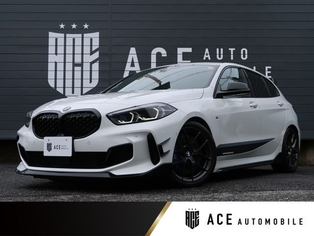2021 BMW 1 Series M135i 4WD White Sedan for sale, Japanese used car export - photo 1 of 37 | GULJI TRADERS