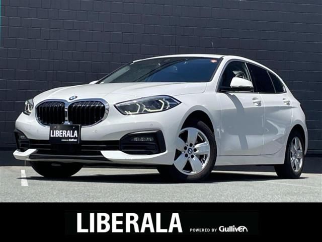 2021 BMW 1 Series 118d Play Edition Joy+ White Sedan for sale, Japanese used car export - photo 1 of 24 | GULJI TRADERS