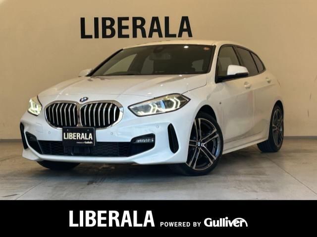 2021 BMW 1 Series 118d M Sport ED Joy+ White Sedan for sale, Japanese used car export - photo 1 of 22 | GULJI TRADERS