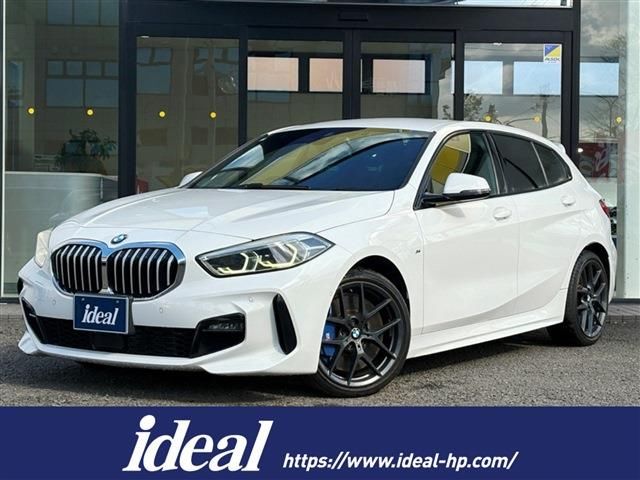 2021 BMW 1 Series 118d M Sport ED Joy+ White Sedan for sale, Japanese used car export - photo 1 of 22 | GULJI TRADERS