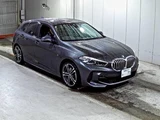 2021 BMW 1 Series 118d M Sport Gray Sedan for sale, Japanese used car export - photo 1 of 3 | GULJI TRADERS