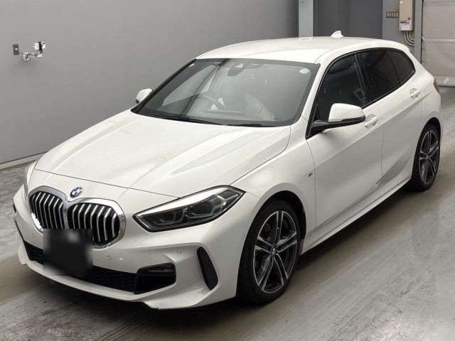 2021 BMW 1 Series 118d M Sport ED Joy+ White Sedan for sale, Japanese used car export - photo 1 of 14 | GULJI TRADERS