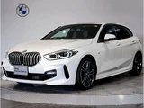 2021 BMW 1 Series 118i M Sport White Sedan for sale, Japanese used car export - photo 1 of 9 | GULJI TRADERS
