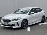 2022 BMW 1 Series 118i M Sport White Sedan for sale, Japanese used car export - photo 1 of 23 | GULJI TRADERS
