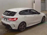 2022 BMW 1 Series 118d M Sport White Sedan for sale, Japanese used car export - photo 2 of 5 | GULJI TRADERS