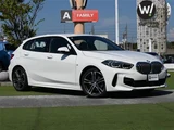 2023 BMW 1 Series 118d M Sport White Sedan for sale, Japanese used car export - photo 1 of 24 | GULJI TRADERS