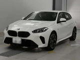 2025 BMW 1 Series 120d M Sport White Sedan for sale, Japanese used car export - photo 1 of 12 | GULJI TRADERS