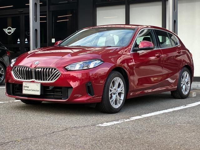 2025 BMW 1 Series 120d Red Sedan for sale, Japanese used car export - photo 1 of 9 | GULJI TRADERS