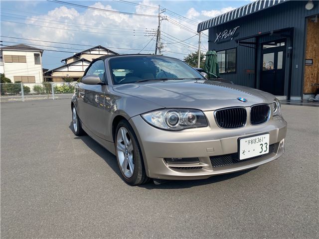 2008 BMW 1 Series Cabriolet 120i Cabriolet Silver Coupe for sale, Japanese used car export - photo 1 of 22 | GULJI TRADERS