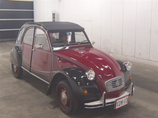 1986 Citroen 2CV6 Charleston Red Sedan for sale, Japanese used car export - photo 1 of 7 | GULJI TRADERS