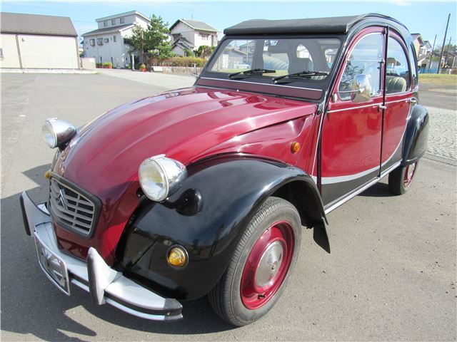 1987 Citroen 2CV6 Charleston - photo 1 1987 Citroen 2CV6 Charleston Red Sedan for sale, Japanese used car export | GULJI TRADERS