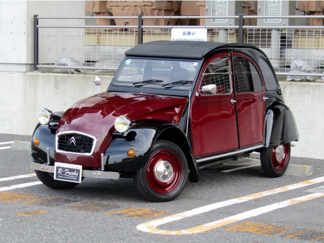 1987 Citroen 2CV6 Special - photo 1 1987 Citroen 2CV6 Special Red Sedan for sale, Japanese used car export | GULJI TRADERS