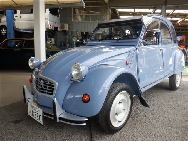 1988 Citroen 2CV6 - photo 1 1988 Citroen 2CV6 Blue Sedan for sale, Japanese used car export - photo 1 of 21 | GULJI TRADERS