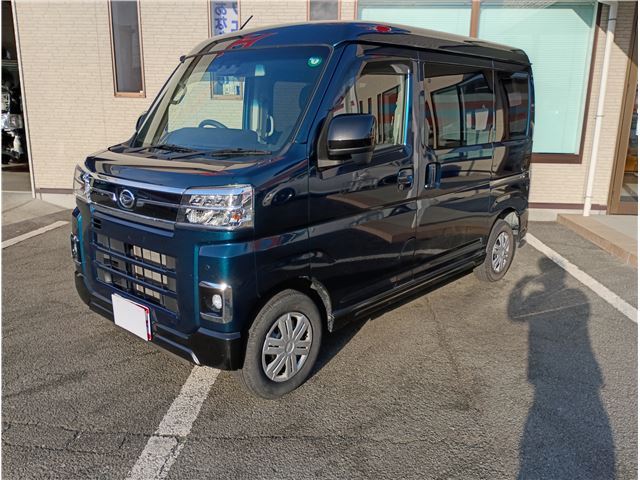 2022 Daihatsu Atrai Blue Van for sale, Japanese used car export - photo 1 of 80 | GULJI TRADERS