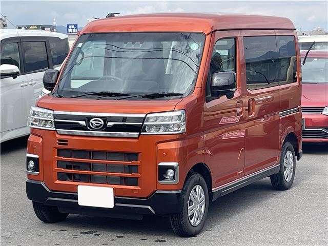 2024 Daihatsu Atrai RS Orange Van for sale, Japanese used car export - photo 1 of 28 | GULJI TRADERS