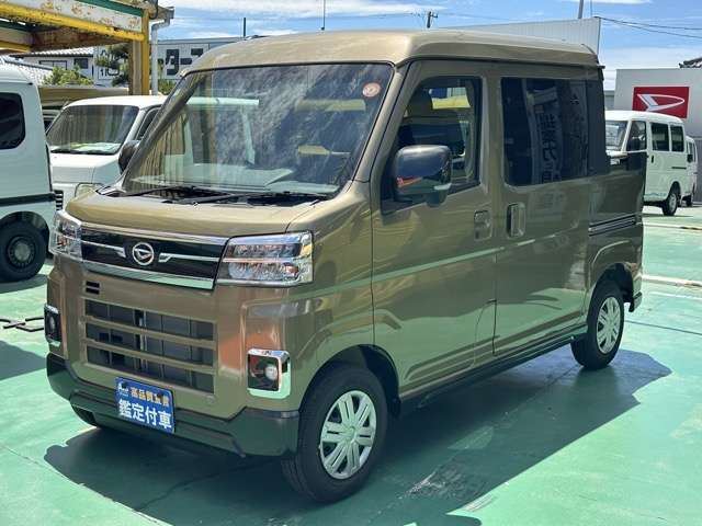 2025 Daihatsu Atrai 660 with power sliding doors on both sides, LED headlights. - photo 1 2025 Daihatsu Atrai 660 with power sliding doors on both sides, LED headlights. Green Van for sale, Japanese used car export | GULJI TRADERS