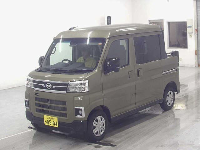 2025 Daihatsu Atrai Deck Bandit Boss Assist Green Van for sale, Japanese used car export - photo 1 of 10 | GULJI TRADERS