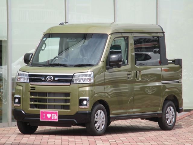 2026 Daihatsu Atrai 660 4WD Turbo, Registered, Unused Vehicle, Collision Avoidance Brake System Green Van for sale, Japanese used car export - photo 1 of 54 | GULJI TRADERS