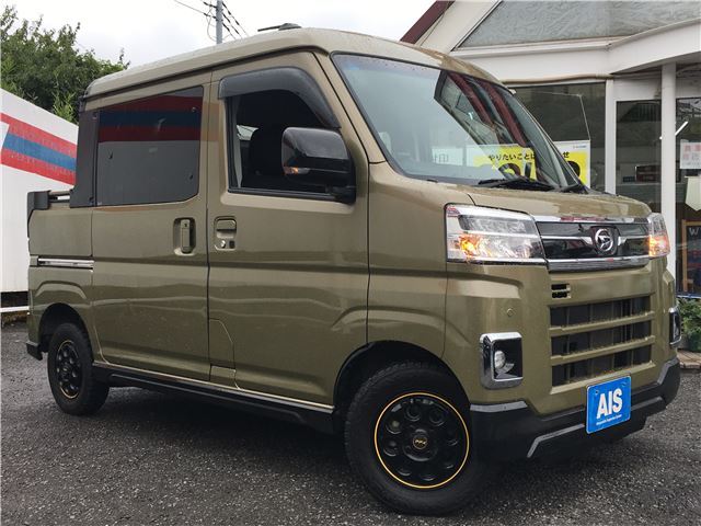 2022 Daihatsu Atrai Deck Van Base - photo 1 2022 Daihatsu Atrai Deck Van Base Green Van for sale, Japanese used car export - photo 1 of 39 | GULJI TRADERS