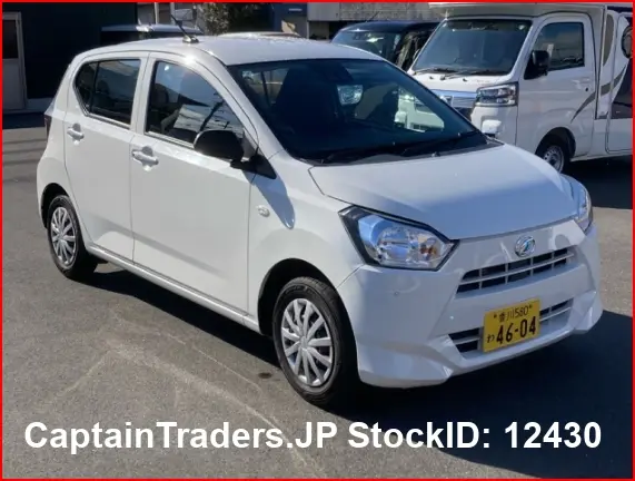 2018 Daihatsu Mira Es - photo 1 2018 Daihatsu Mira Es White Sedan for sale, Japanese used car export | GULJI TRADERS