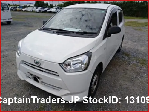 2019 Daihatsu Mira Es White Sedan for sale, Japanese used car export - photo 1 of 8 | GULJI TRADERS