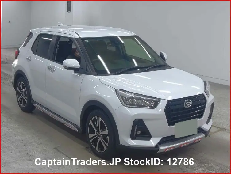 2021 Daihatsu Rocky Pearl white SUV for sale, Japanese used car export | GULJI TRADERS