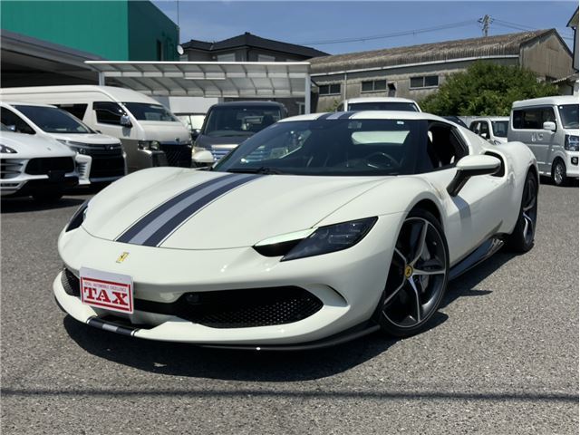 2023 Ferrari 296GTB Left-hand drive White Sedan for sale, Japanese used car export - photo 1 of 31 | GULJI TRADERS