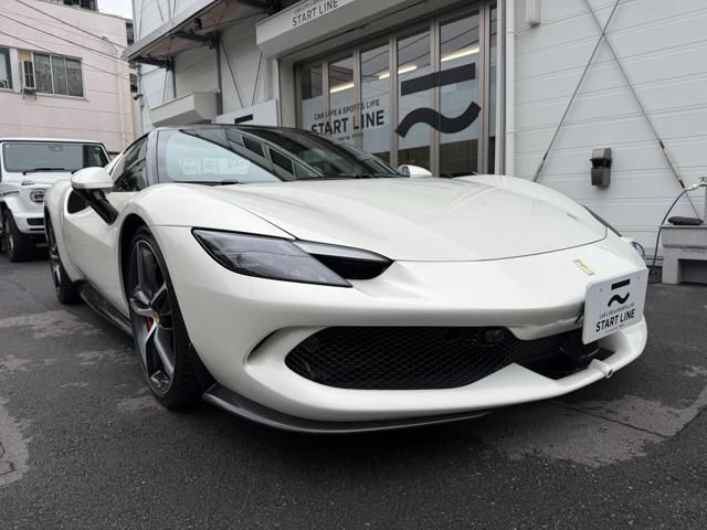2024 Ferrari 296GTB F1 DCT White Sedan for sale, Japanese used car export | GULJI TRADERS