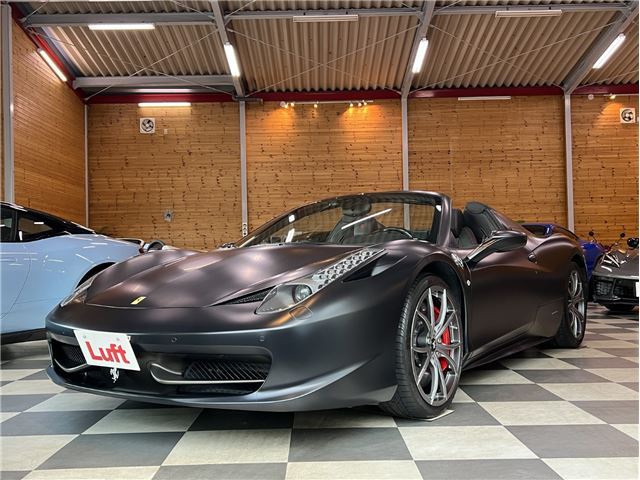 2013 Ferrari 458 Spider F1 Coupe for sale, Japanese used car export | GULJI TRADERS