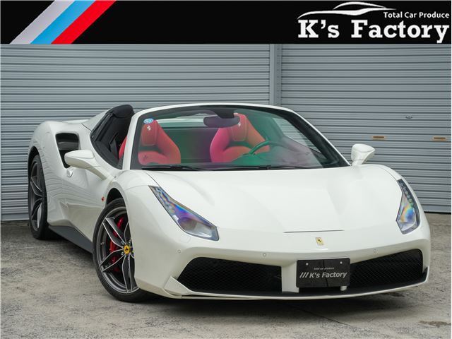 2016 Ferrari 488 Spider Coupe for sale, Japanese used car export - photo 1 of 49 | GULJI TRADERS