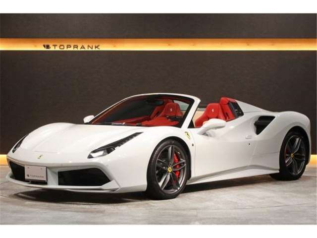 2016 Ferrari 488 Spider F1 DCT Coupe for sale, Japanese used car export - photo 1 of 39 | GULJI TRADERS