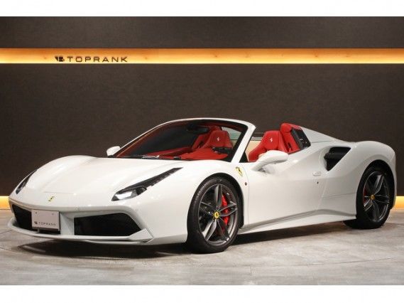 2016 Ferrari 488 Spider F1 DCT Coupe for sale, Japanese used car export - photo 1 of 9 | GULJI TRADERS