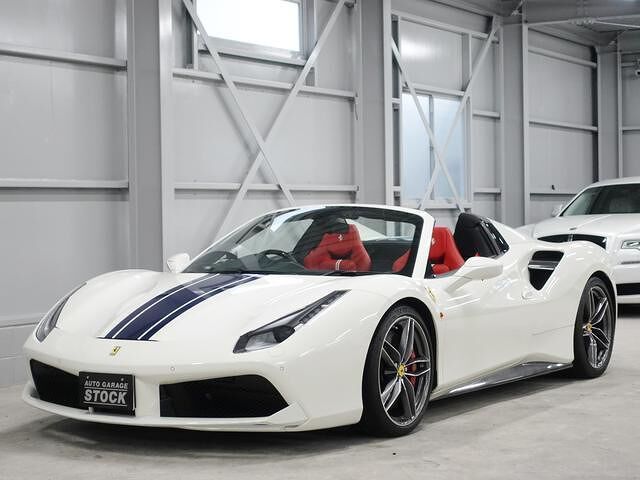 2017 Ferrari 488 Spider Base Coupe for sale, Japanese used car export | GULJI TRADERS